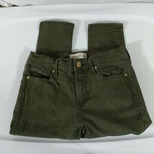 Gap Olive Green True Skinny Jeans - size 00/24